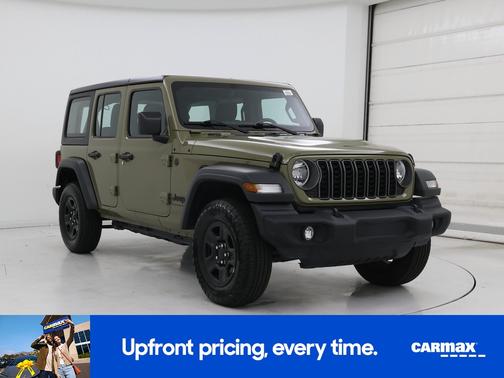 Green 2025 Jeep Wrangler Sport