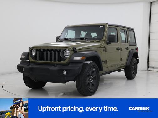 Green 2025 Jeep Wrangler Sport
