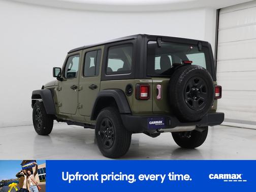 Green 2025 Jeep Wrangler Sport