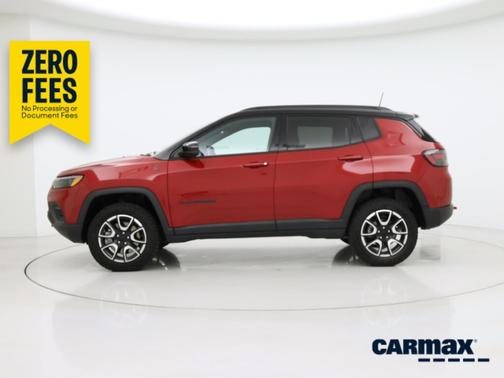 Red 2024 Jeep Compass Trailhawk