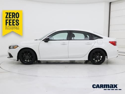 White 2024 Honda Civic Sport