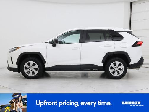 White 2024 Toyota RAV4 LE
