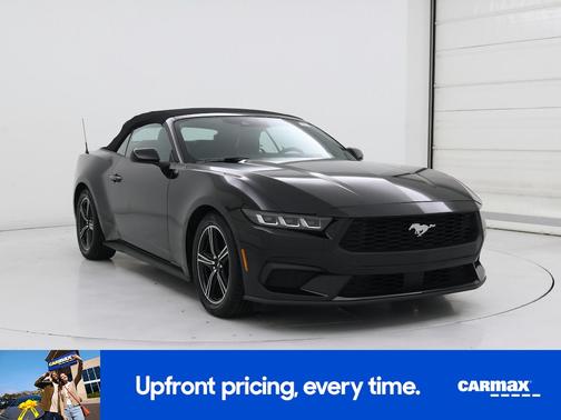 Black 2024 Ford Mustang Ecoboost Premium