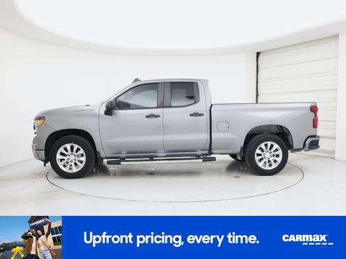 Gray 2023 Chevrolet Silverado 1500 Custom