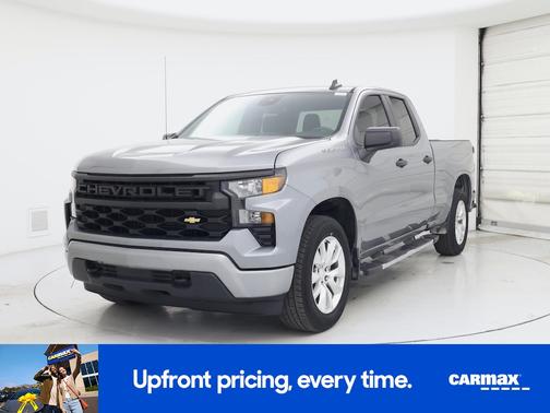 Gray 2023 Chevrolet Silverado 1500 Custom