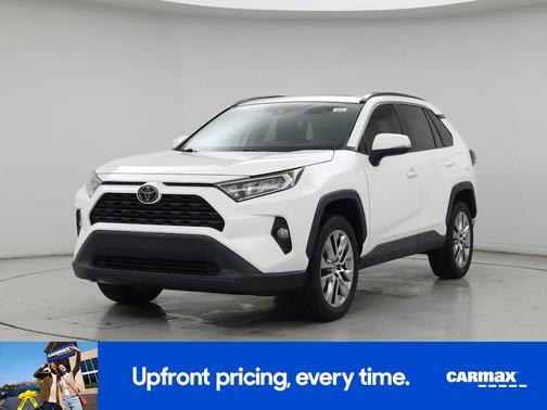White 2020 Toyota RAV4 XLE Premium