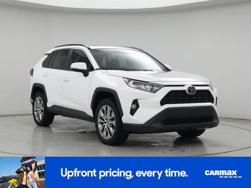 White 2020 Toyota RAV4 XLE Premium