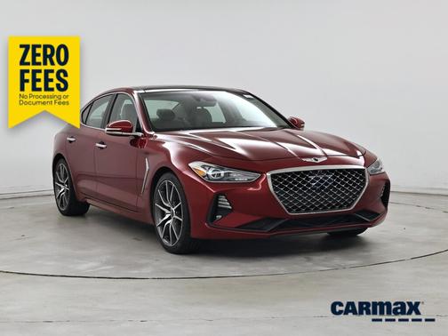 Red 2019 Genesis G70 Dynamic