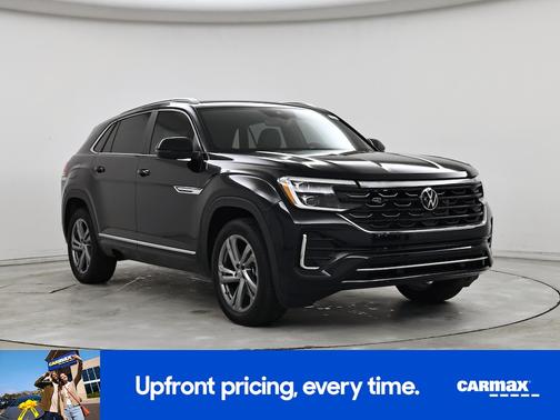 Black 2024 Volkswagen Atlas Cross Sport SEL R-Line