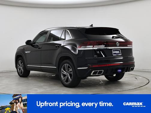 Black 2024 Volkswagen Atlas Cross Sport SEL R-Line