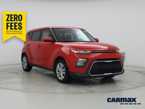Red 2022 Kia Soul LX