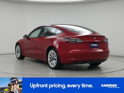 Red 2023 Tesla Model 3