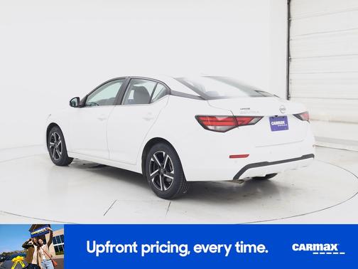White 2025 Nissan Sentra SV