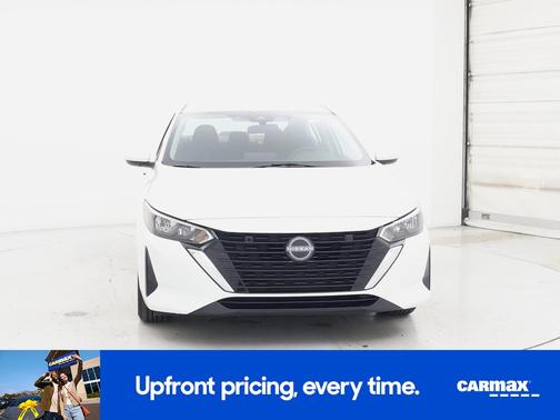 White 2025 Nissan Sentra SV