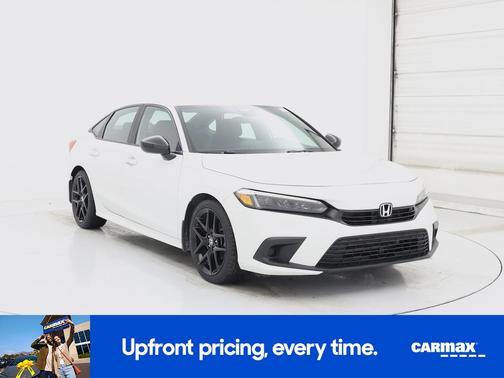 White 2022 Honda Civic Sport
