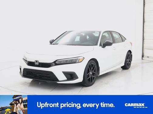 White 2022 Honda Civic Sport