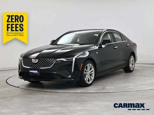 Green 2021 Cadillac CT4 Luxury
