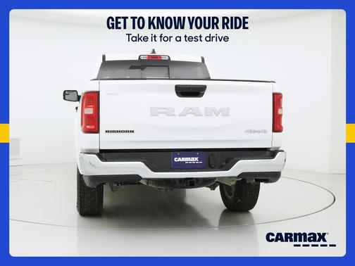 White 2025 RAM 1500 Bighorn