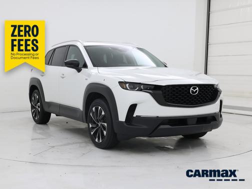 White 2025 Mazda CX-50 Hybrid Premium Plus