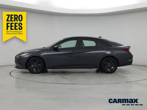 Gray 2022 Hyundai ELANTRA SEL