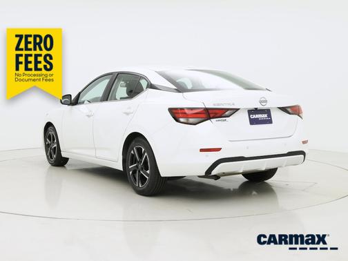 White 2025 Nissan Sentra SV