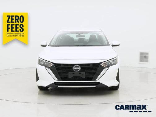 White 2025 Nissan Sentra SV