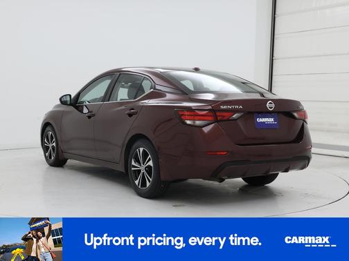 Burgundy 2022 Nissan Sentra SV