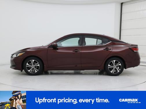 Burgundy 2022 Nissan Sentra SV