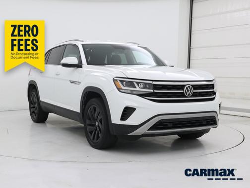 White 2022 Volkswagen Atlas Cross Sport SE w/Tech