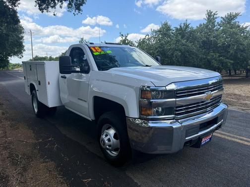 Summit White 2015 Chevrolet Silverado 3500 WT