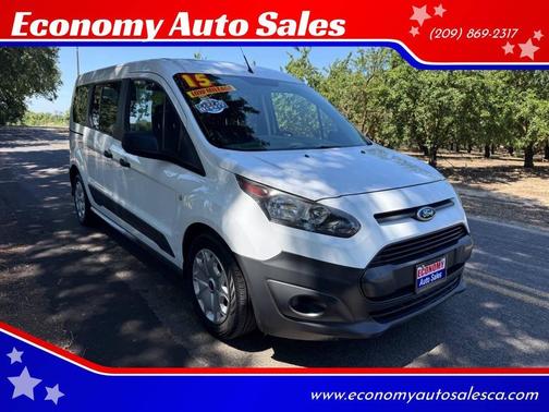Frozen White 2015 Ford Transit Connect XL