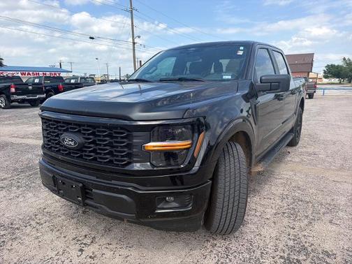 AGATE BLACK METALLIC 2025 Ford F-150 STX