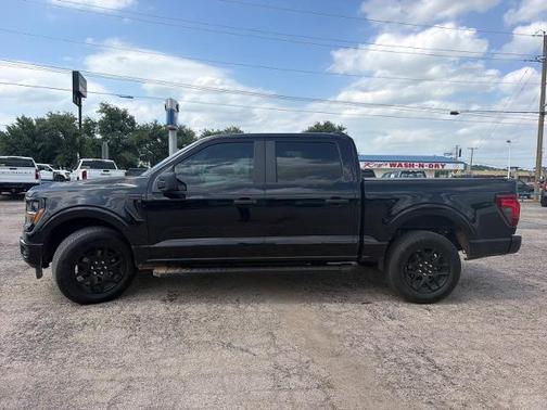 AGATE BLACK METALLIC 2025 Ford F-150 STX