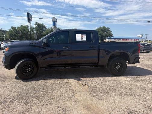 Black 2024 Chevrolet Silverado 1500 CUSTOM TRAIL BOSS