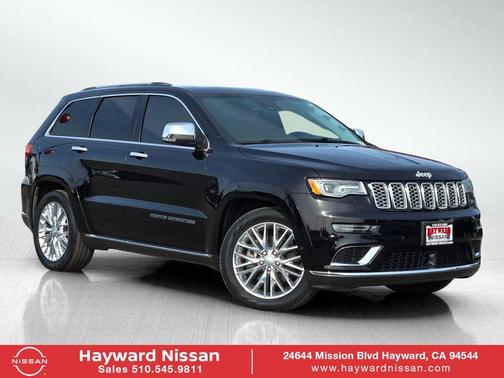 Diamond Black 2018 Jeep Grand Cherokee Summit