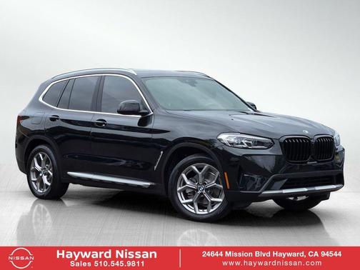 Black Sapphire Metallic 2022 BMW X3 xDrive30i