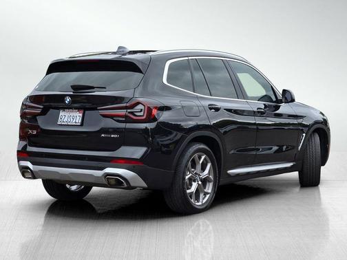 Black Sapphire Metallic 2022 BMW X3 xDrive30i