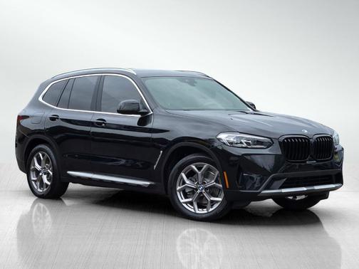 Black Sapphire Metallic 2022 BMW X3 xDrive30i