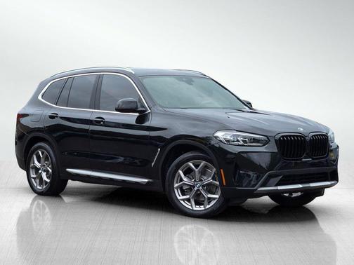 Black Sapphire Metallic 2022 BMW X3 xDrive30i