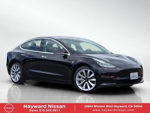 Black 2018 Tesla Model 3 Long Range