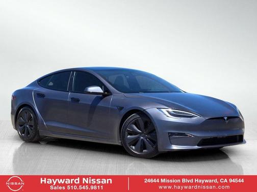 Midnight Silver Metallic 2021 Tesla Model S Long Range