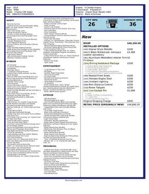 Glacier Silver Metallic 2019 BMW 330 i