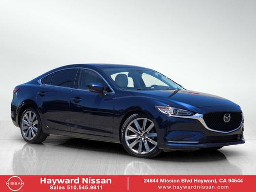 Deep Crystal Blue Mica 2018 Mazda Mazda6 Grand Touring Reserve