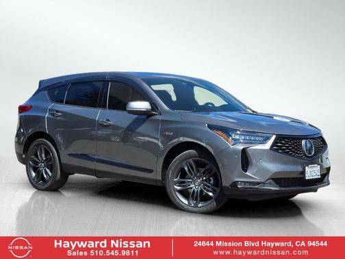 Liquid Carbon Metallic 2023 Acura RDX A-Spec