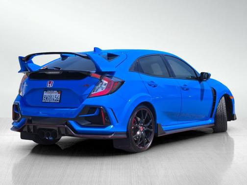 Boost Blue Pearl 2021 Honda Civic Type R Touring