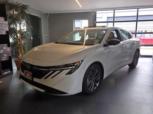 Aspen White 2026 Nissan Sentra SL
