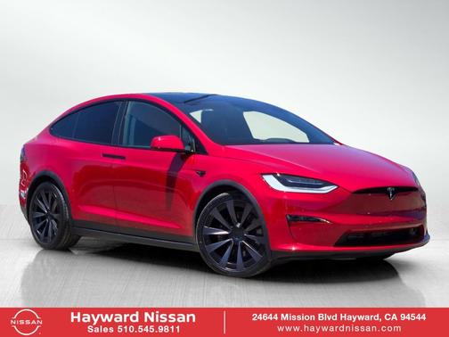 Red Multi 2022 Tesla Model X Plaid