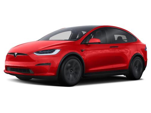 Red Multi 2022 Tesla Model X Plaid