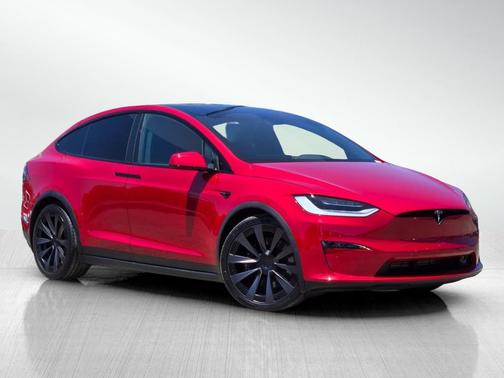 Red Multi 2022 Tesla Model X Plaid