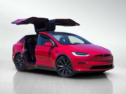 Red Multi 2022 Tesla Model X Plaid